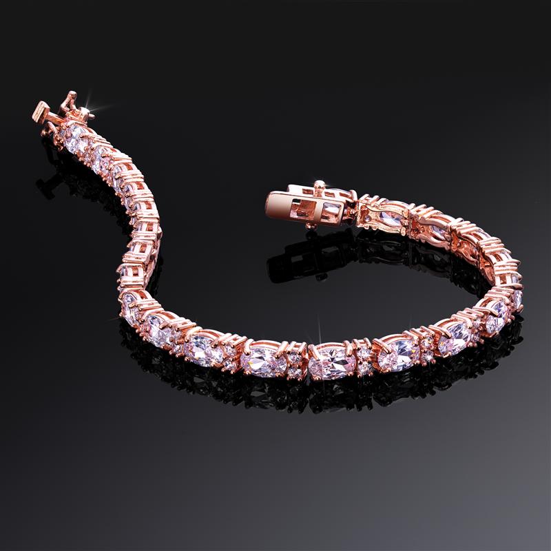 Stress-Free Glamour Bracelet (Diamond White)